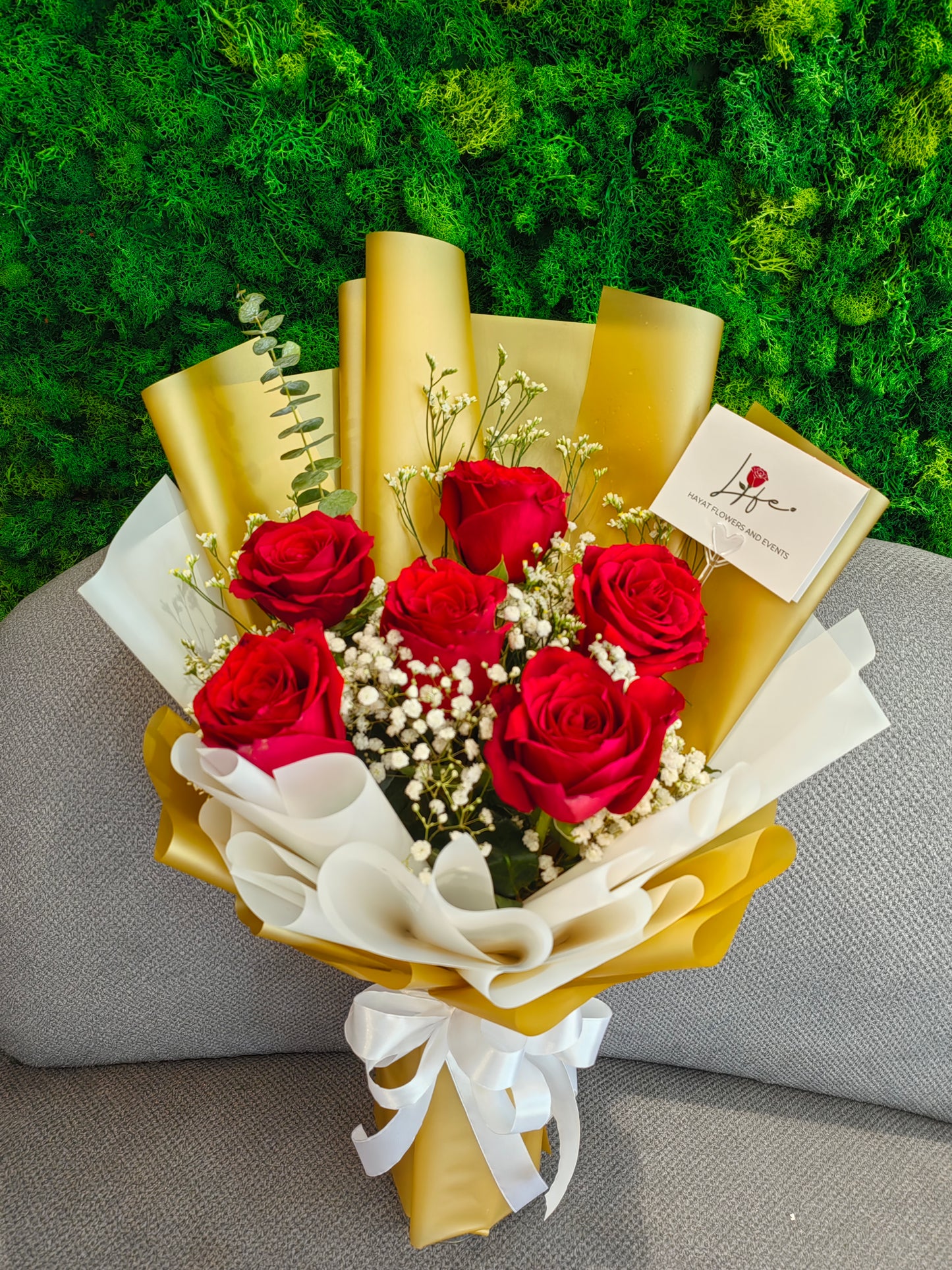 Six In Bloom Red