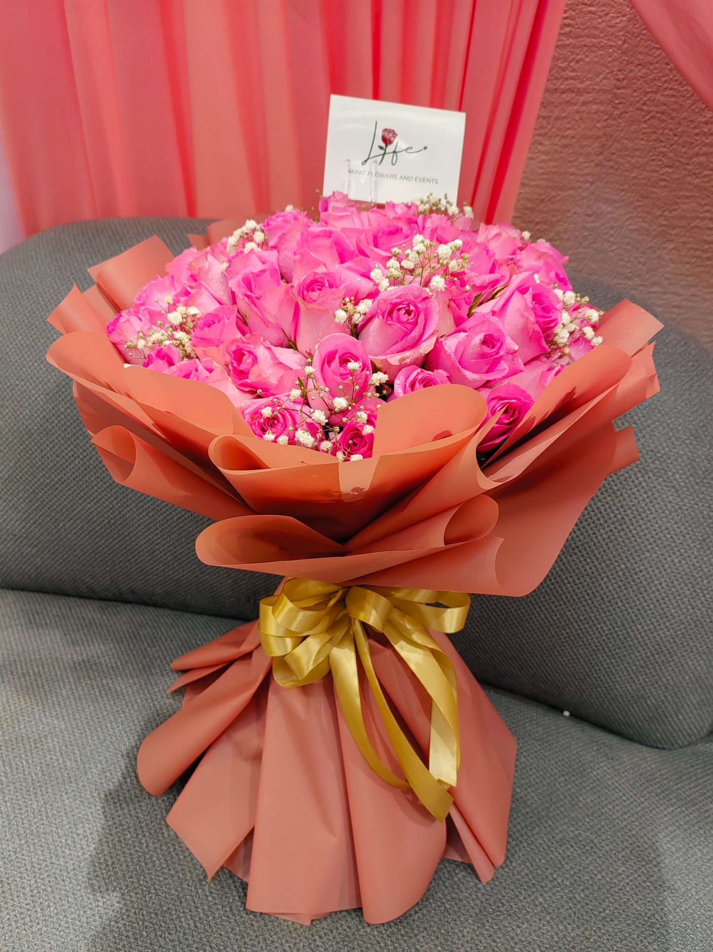 Golden Bloom Pink