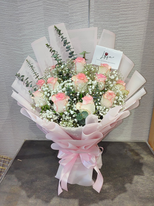 Timeless Dozen Double Color Pink